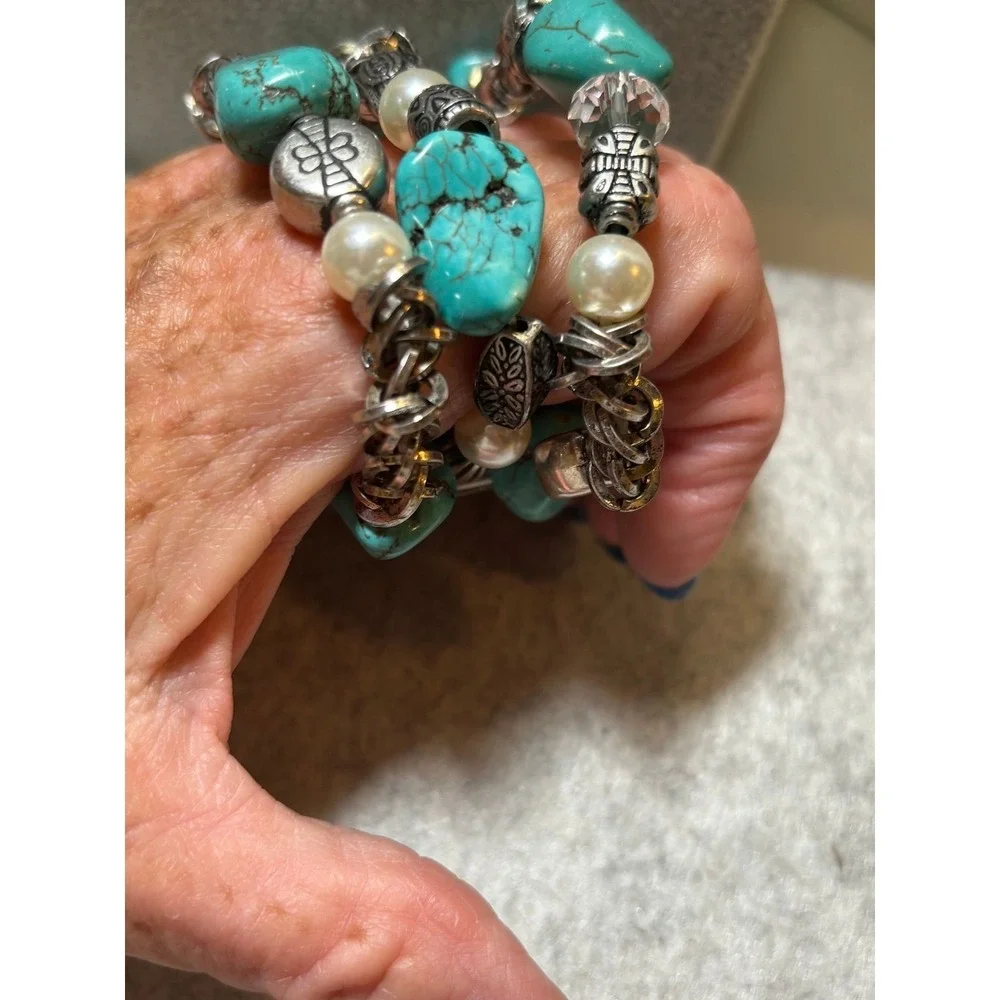 #1.  Southwestern Tribal Stretch Bracelet